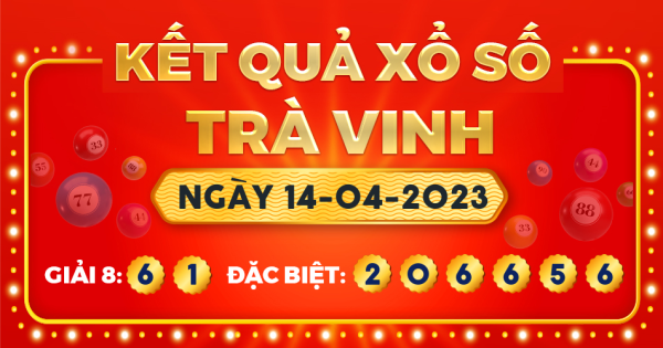 Xổ số Trà Vinh ngày 14 tháng 4