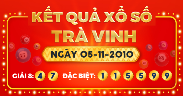 Xổ số Trà Vinh ngày 5 tháng 11